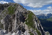 Presolana orientale ad anello con Monte Visolo il 15 luglio 2016- FOTOGALLERY